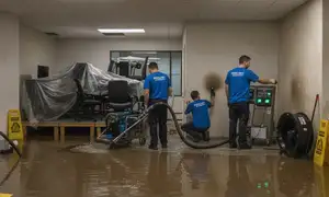 Emergency water damage service widget for Fair Oaks, CA water restoration business